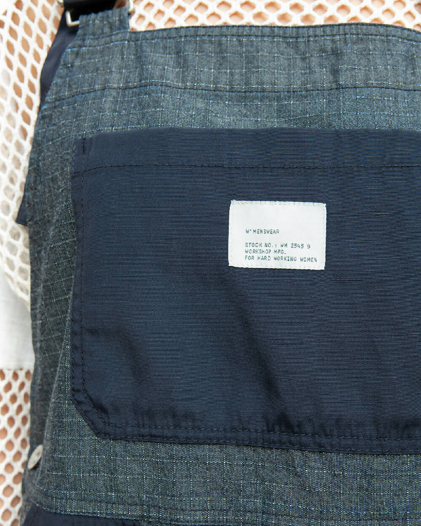 Load image into Gallery viewer, W&#39;menswear Wading Dungaree in Denim
