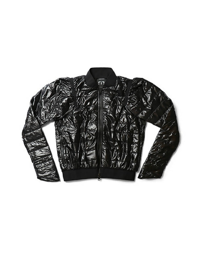 Load image into Gallery viewer, Multiple Identities mi_05.02.01 Cire Black Poly Bomber