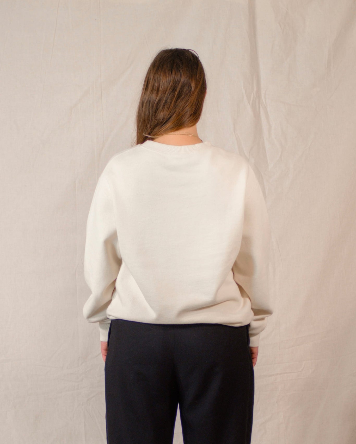 Full Circle Circular Crewneck Undyed