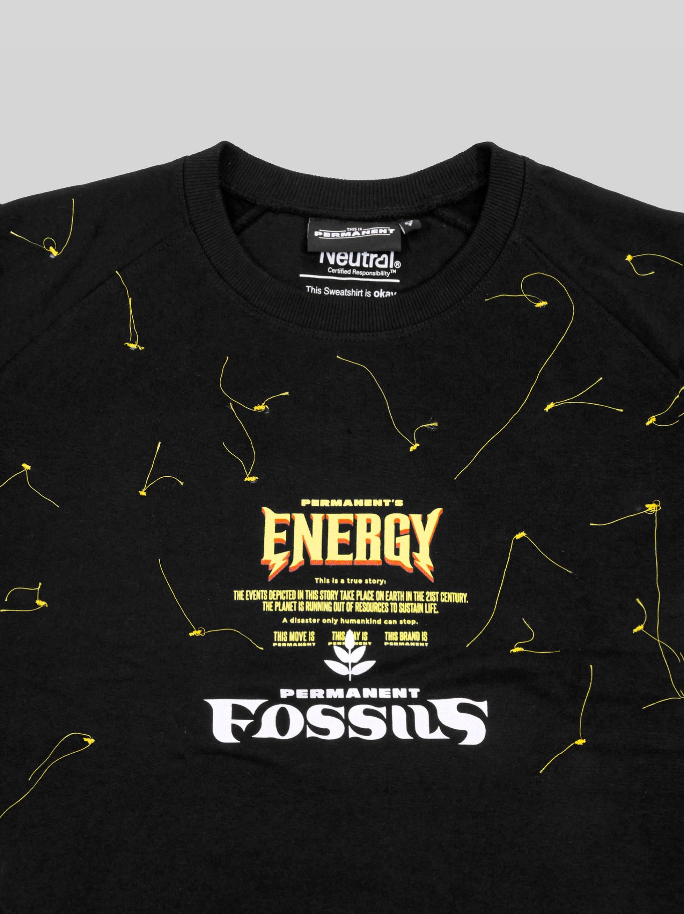 Permanent Fossils Disaster Sweater