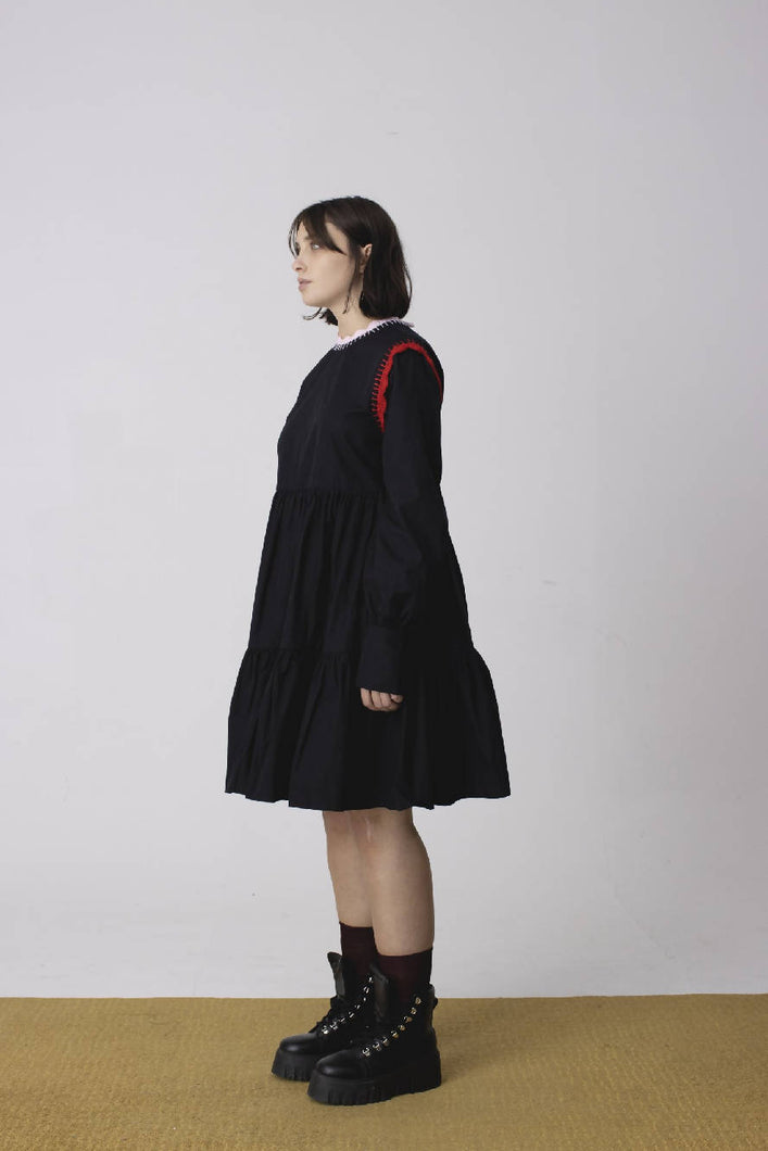 Load image into Gallery viewer, Cavia Mafalda Tiered Dress