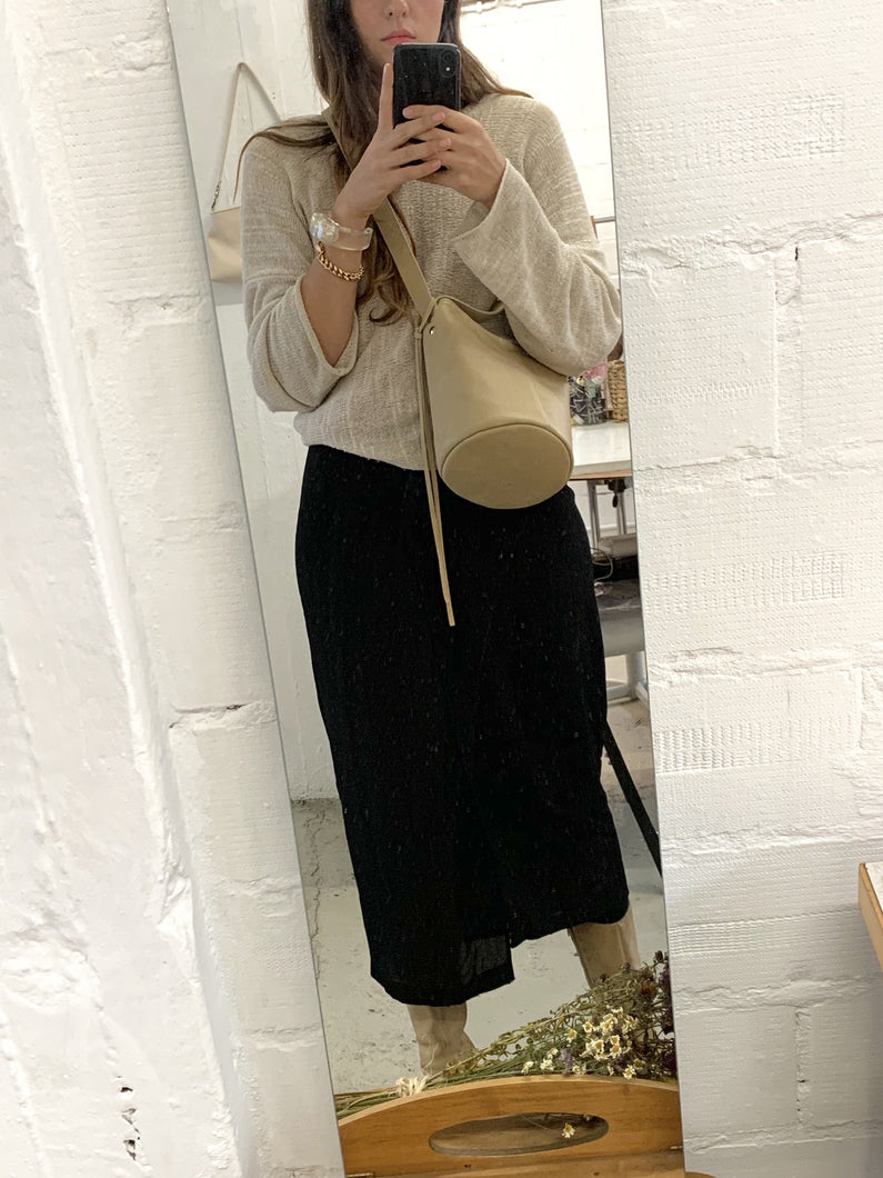 Load image into Gallery viewer, Nona Sand Bucket Bag