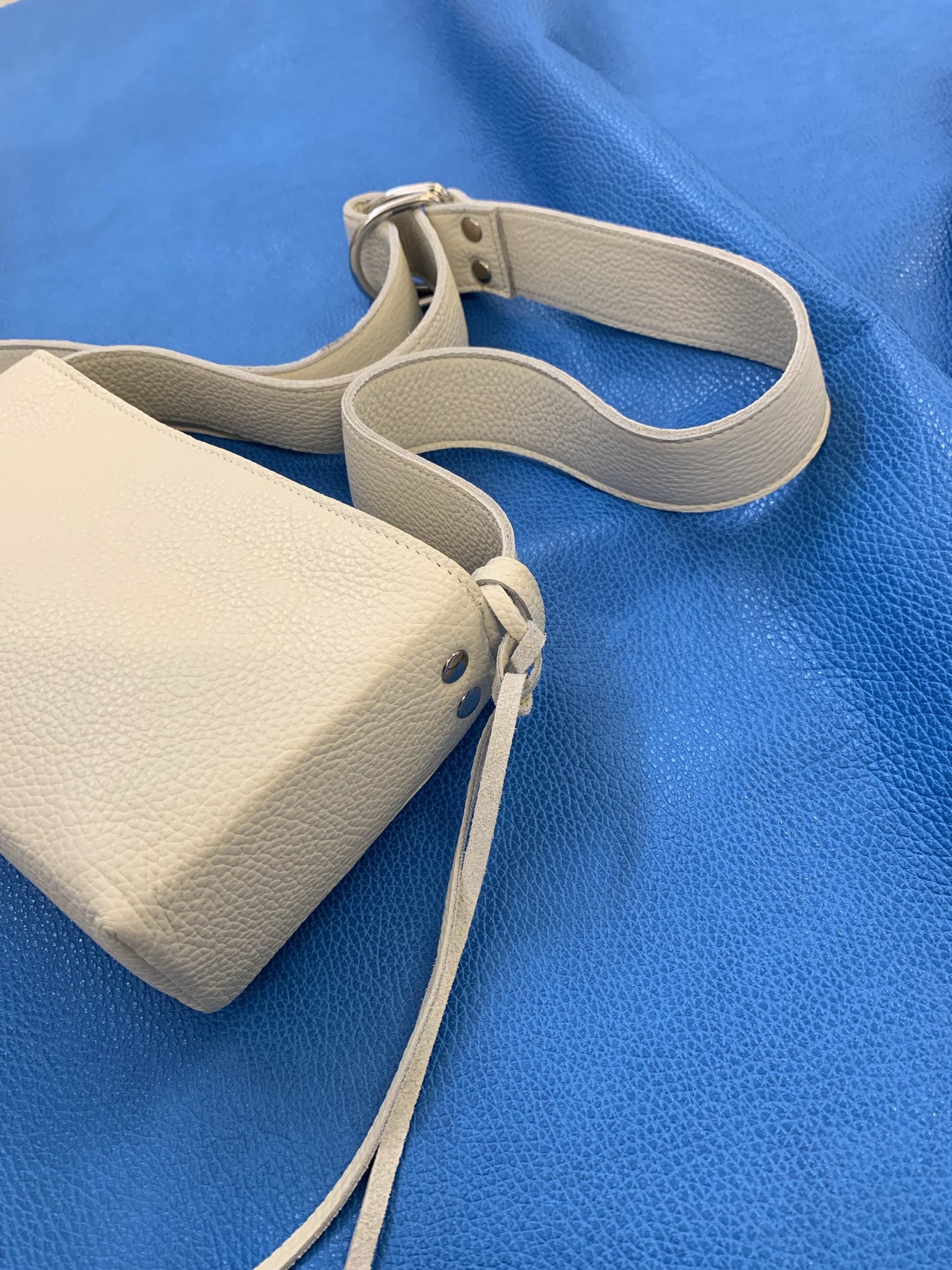 Nona White Box Bag