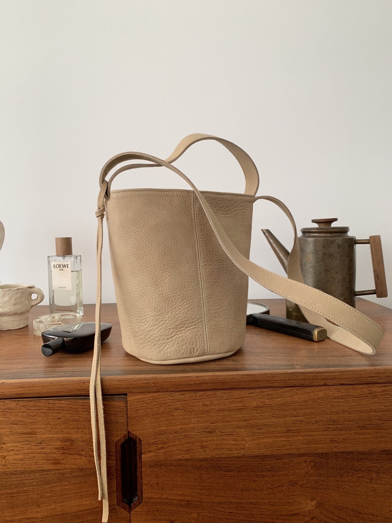 Nona Sand Bucket Bag