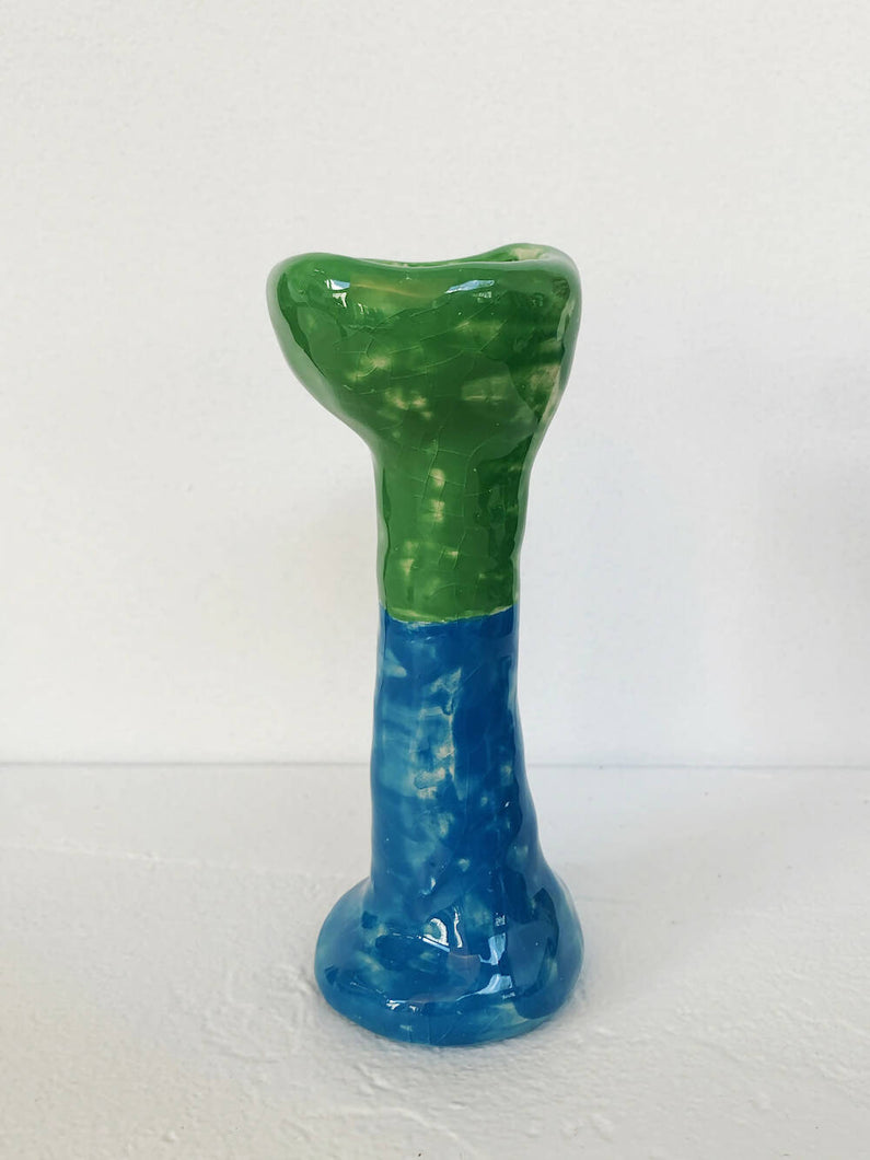 Load image into Gallery viewer, Sophie Ceramica Blue Green Egg Cups