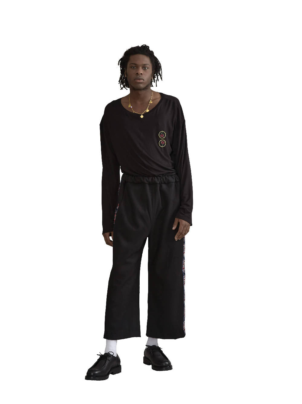 harem london Organic Black Dee Pants 01