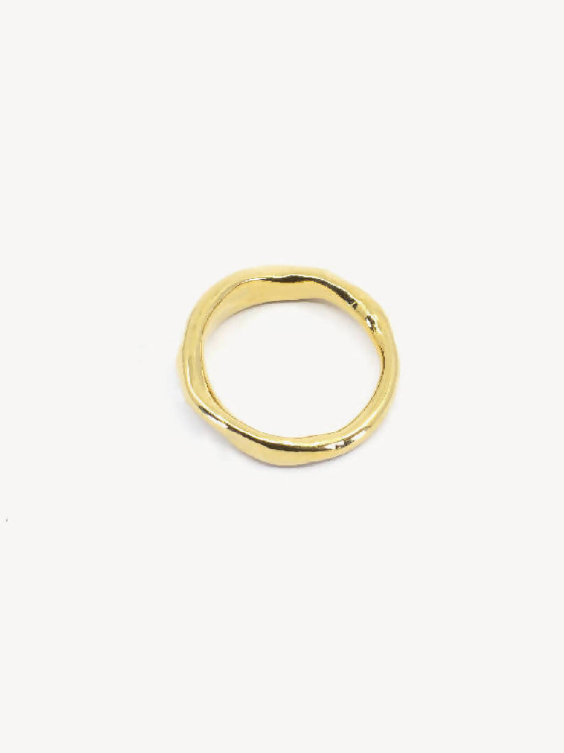 Load image into Gallery viewer, Pat Guzik Gold Kundel Ring