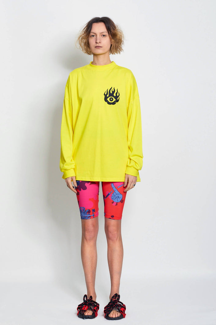 Load image into Gallery viewer, Pat Guzik Yellow Star Picker Longsleeve T-Shirt