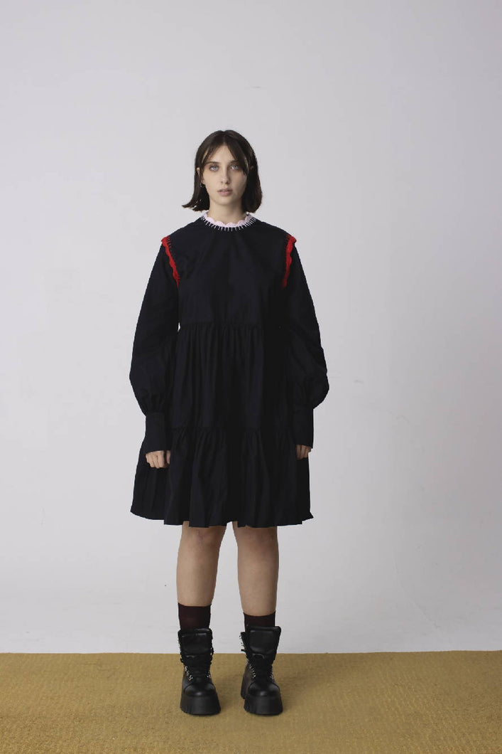 Load image into Gallery viewer, Cavia Mafalda Tiered Dress