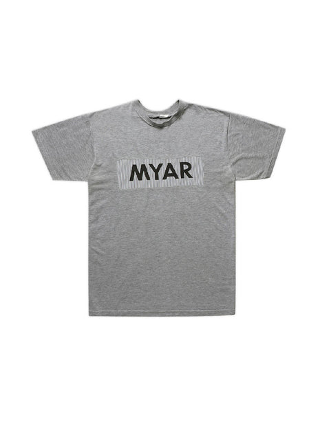 Myar My_Reclassic Grey Logo T-Shirt