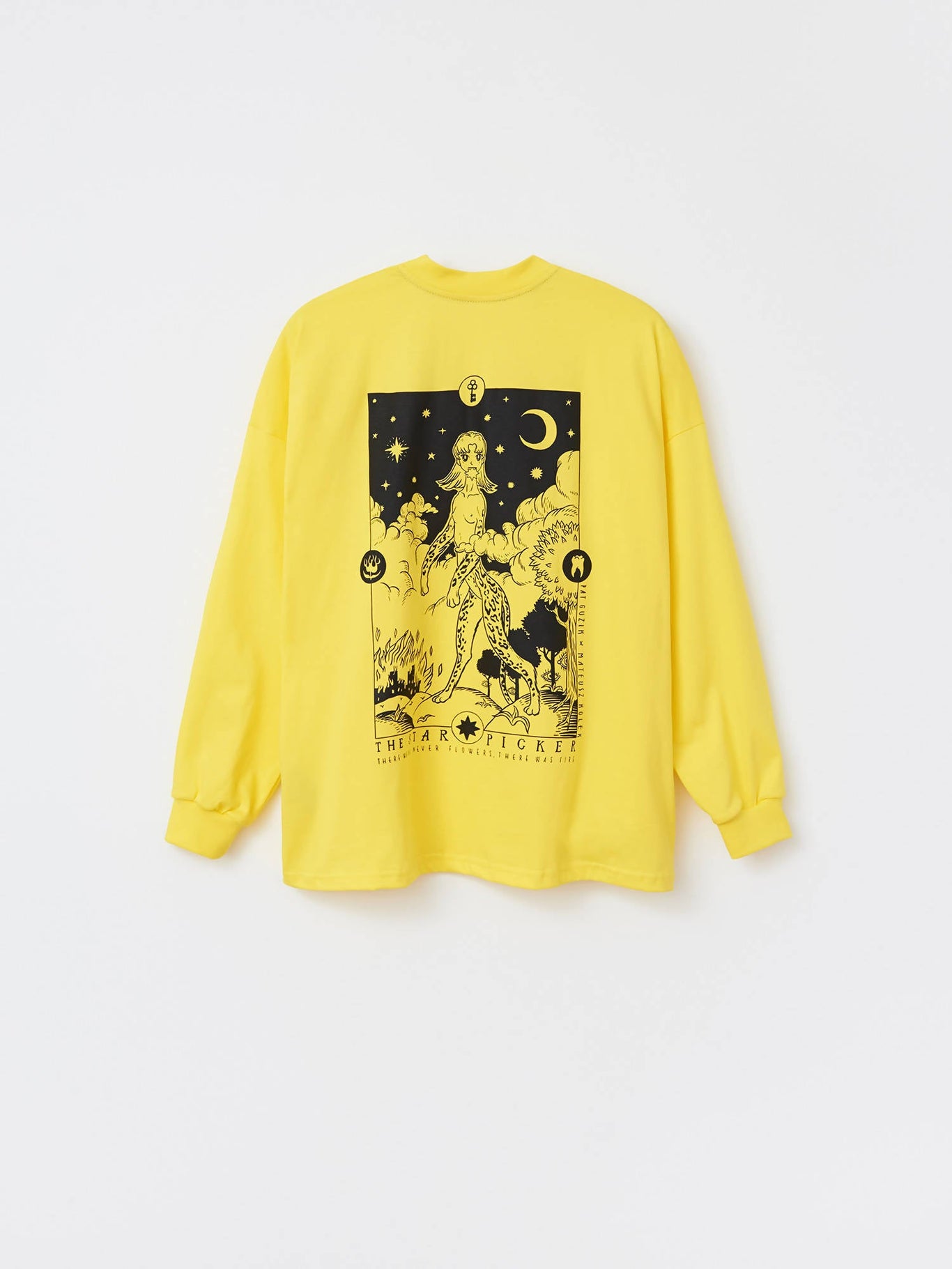 Pat Guzik Yellow Star Picker Longsleeve T-Shirt