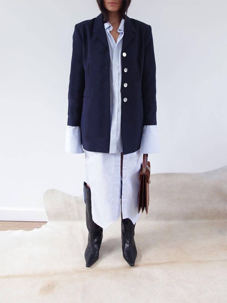 Load image into Gallery viewer, Celosia-Re Midnight Blazer