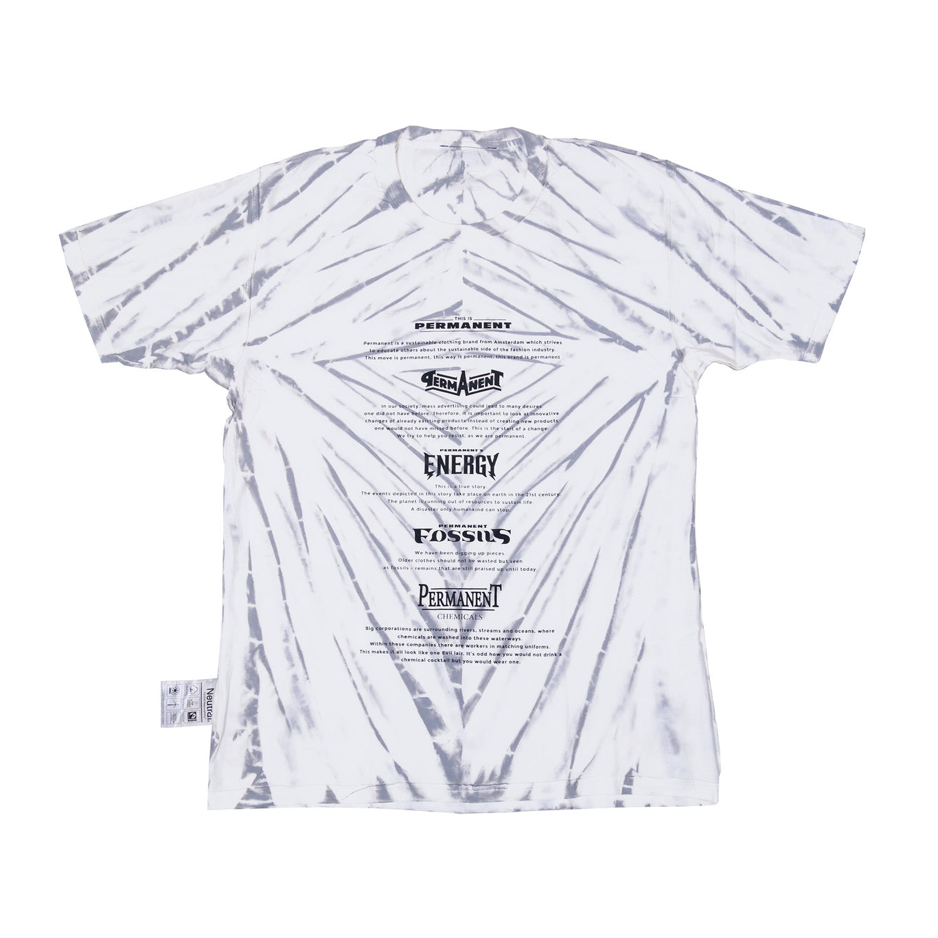 Permanent Dry Tie Concept t-shirt