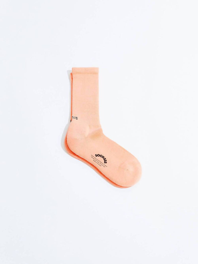 Load image into Gallery viewer, Socksss Cherry Peach Organic Sock