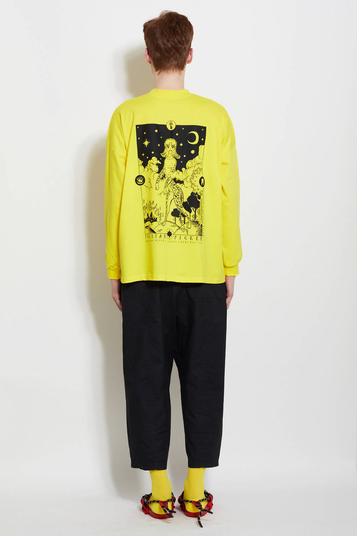 Load image into Gallery viewer, Pat Guzik Yellow Star Picker Longsleeve T-Shirt