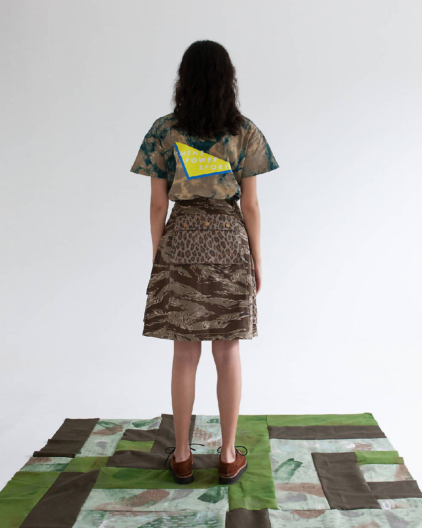 Load image into Gallery viewer, W&#39;menswear Camo Landing Skirt