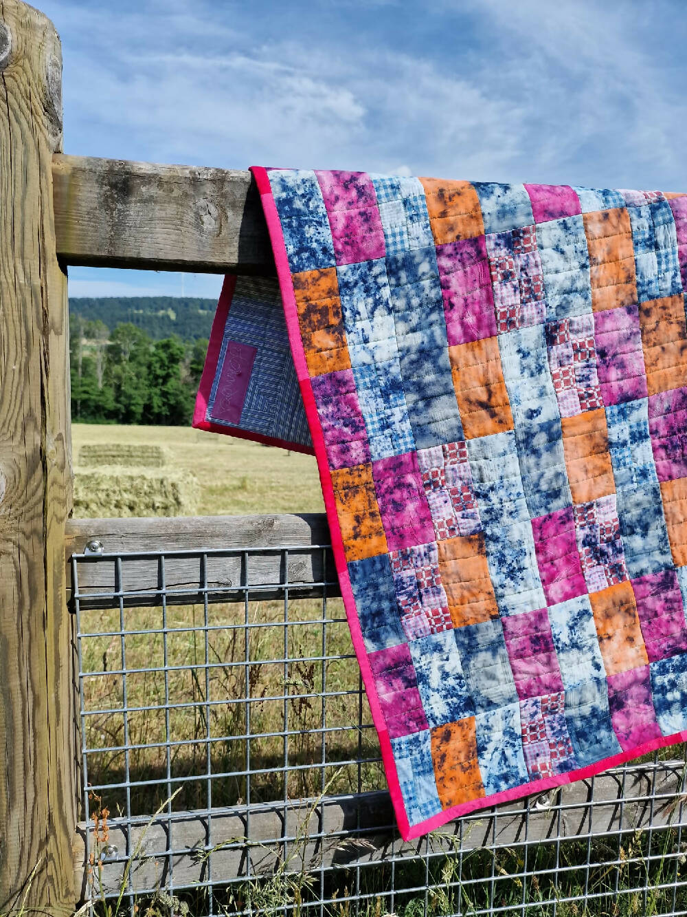 Lesmères Rectangle Tie Dye Cover