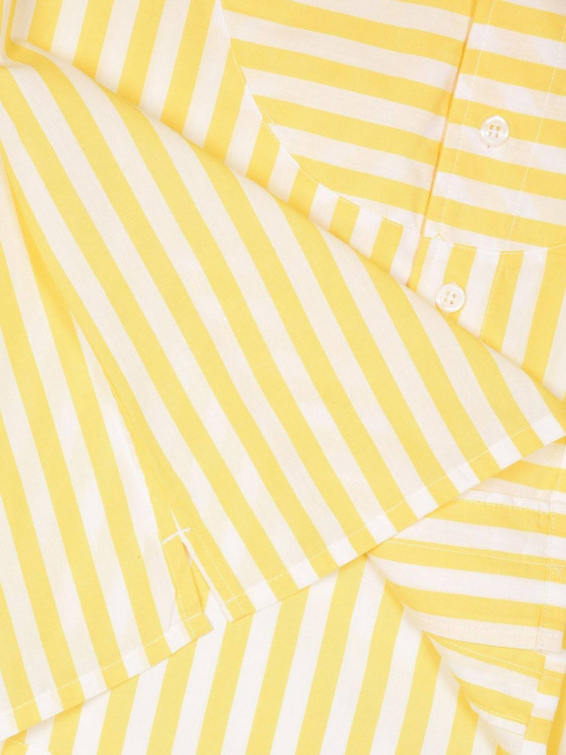 Load image into Gallery viewer, Make Yellow Solerie Panle Shirt